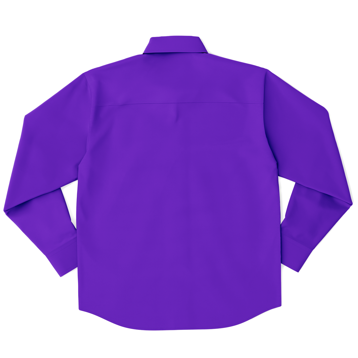 Purple Long Sleeve Button Down Shirt