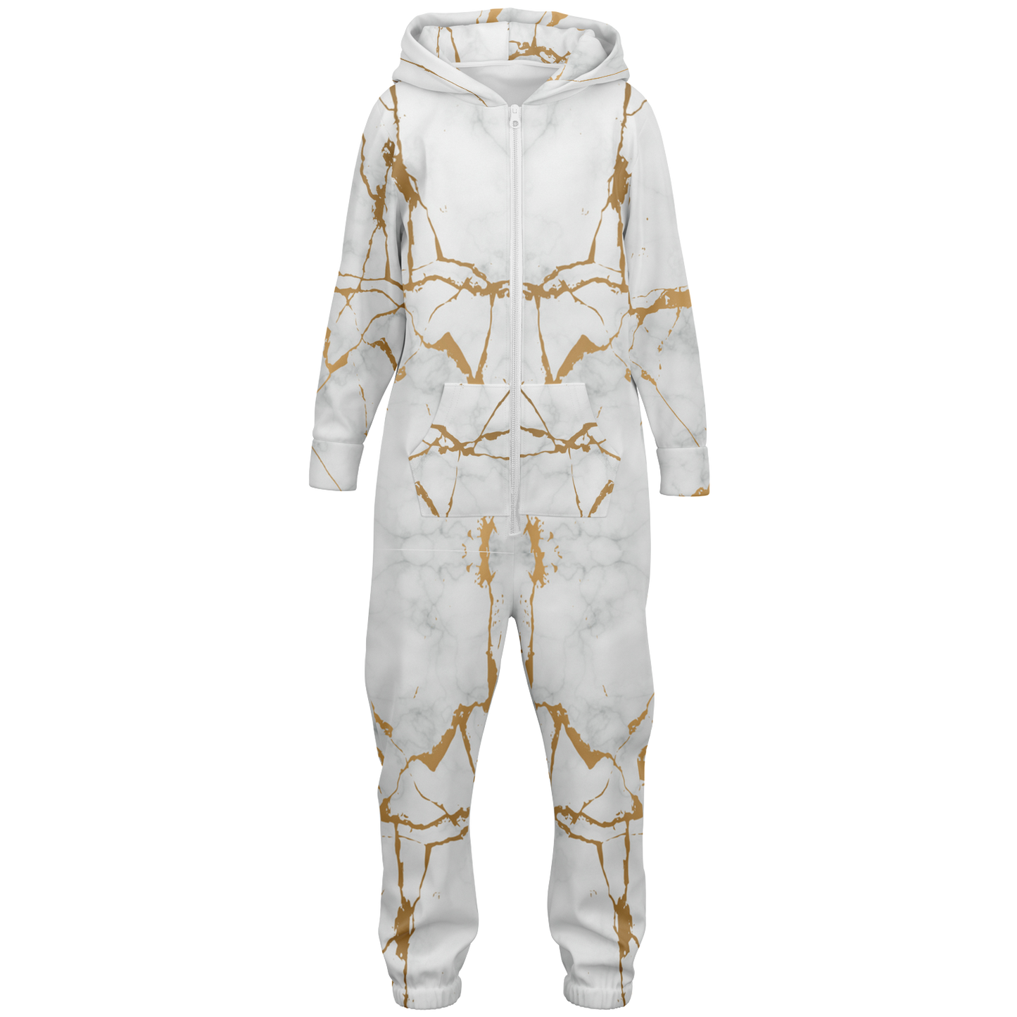 White Marble Youth Jumpsuit