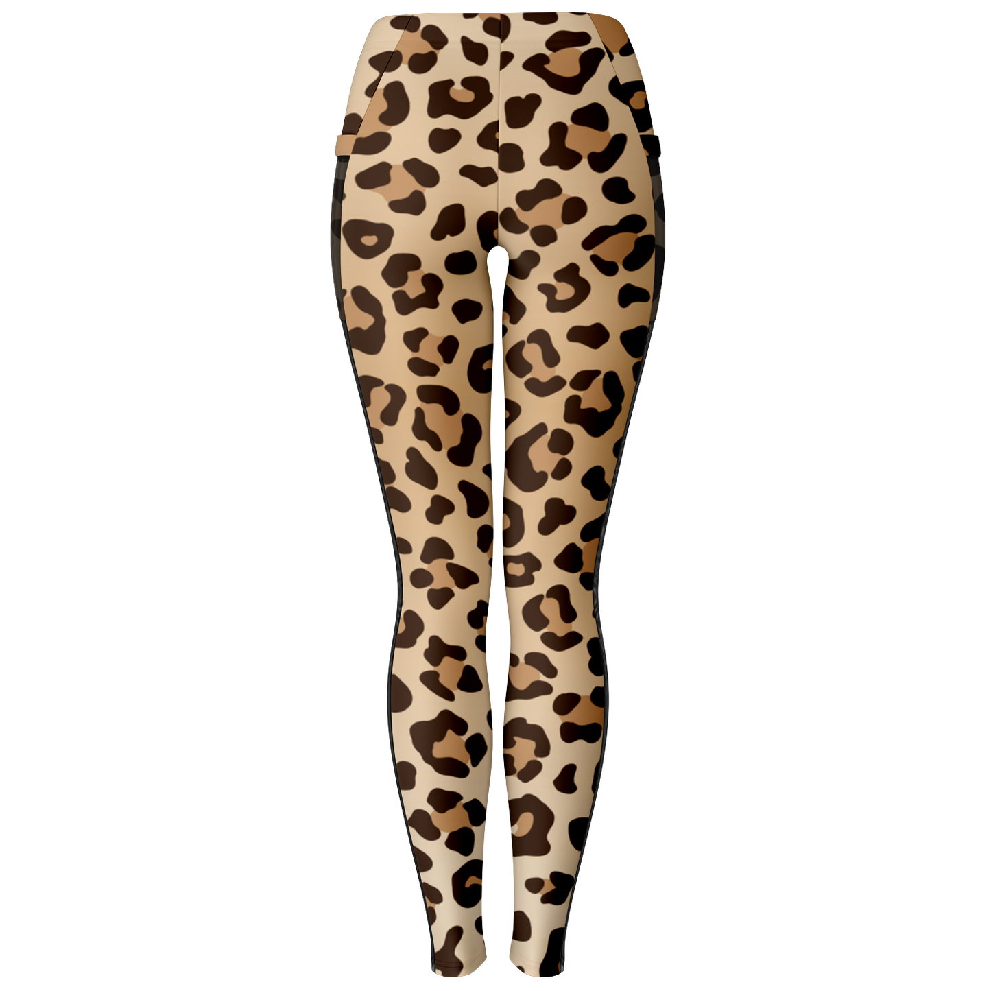 Leopard Mesh Pocket Legging