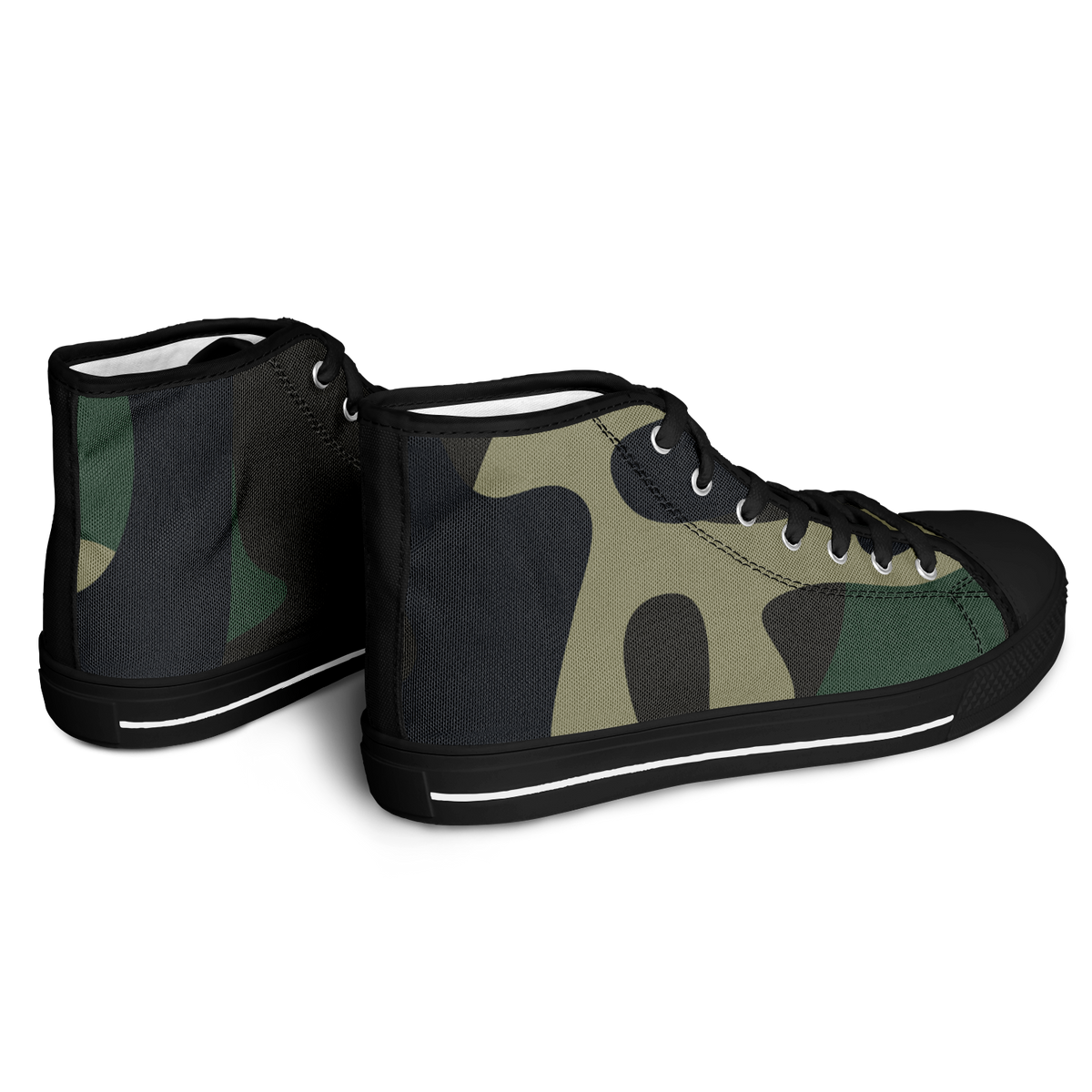 Camo High Top Shoes