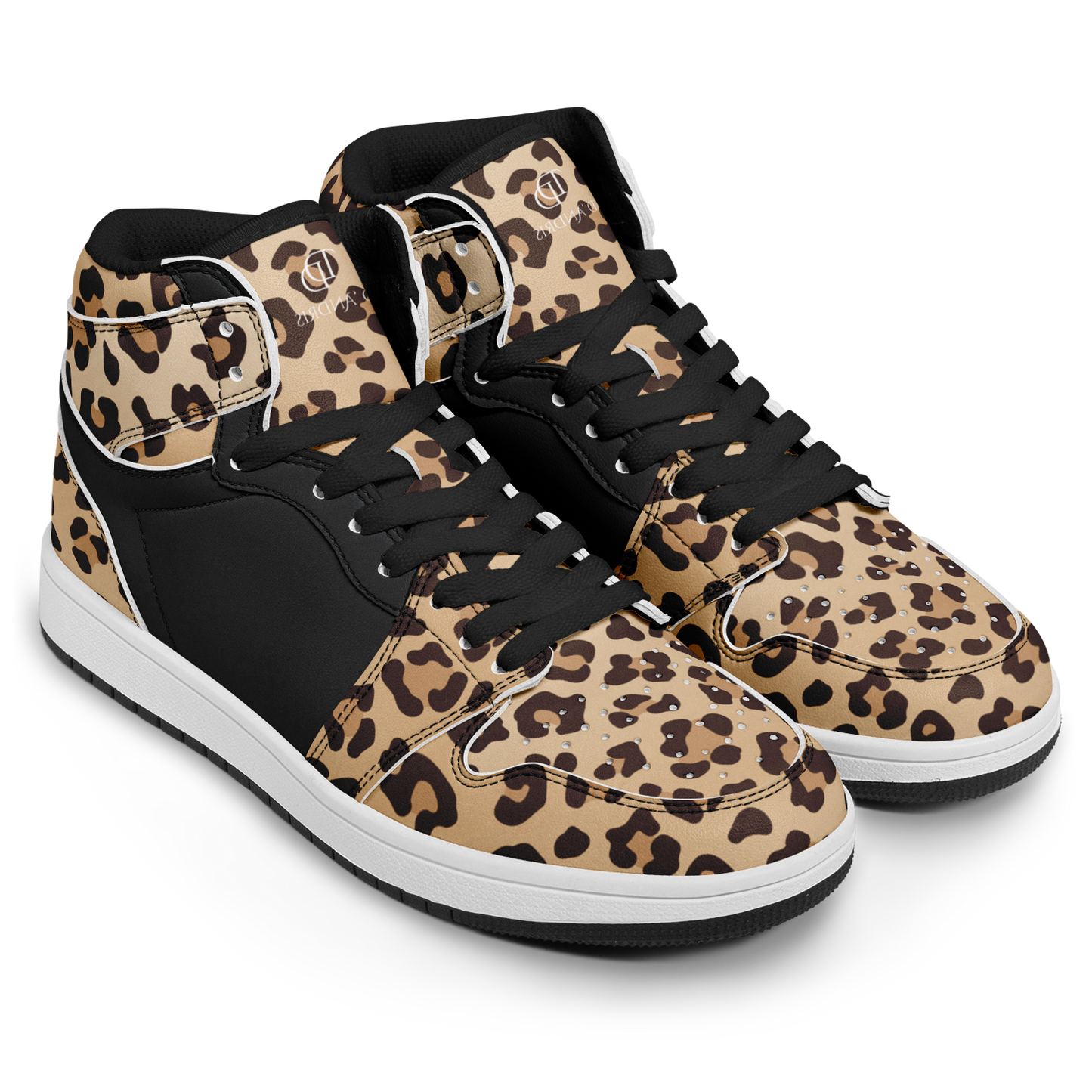 Leopard High Top Shoes