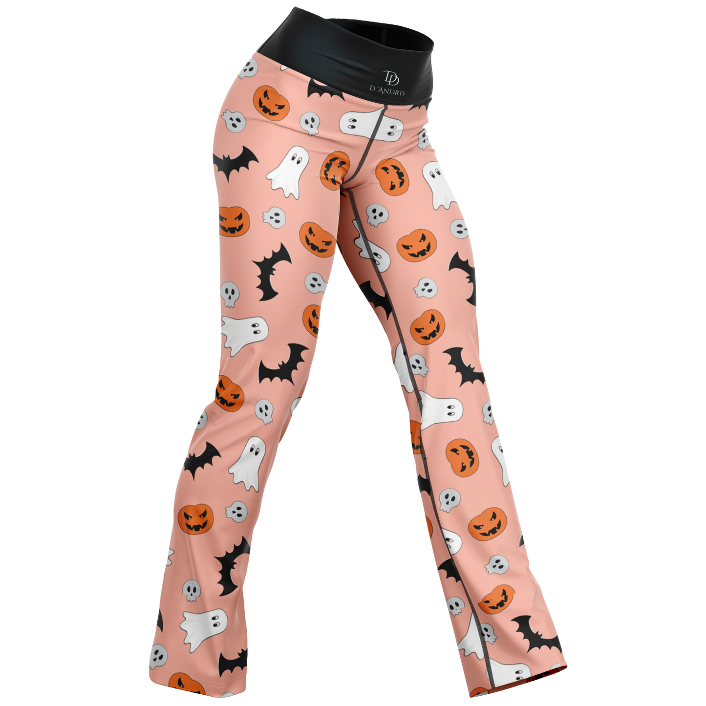 Halloween Boo Flare Leggings