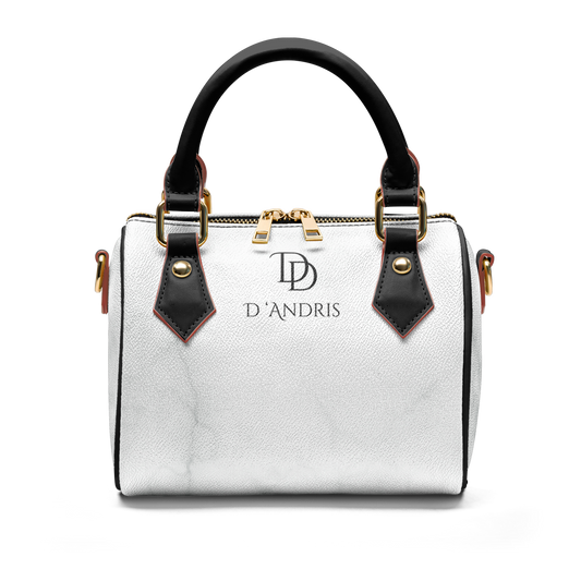 White marble Cross-body Handbag