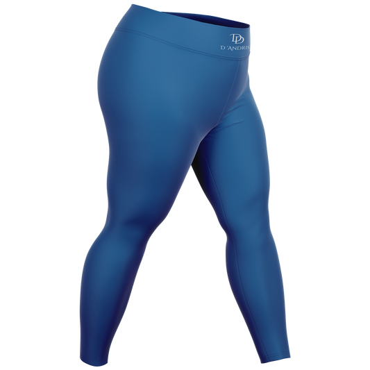 Blue Plus-Size Legging