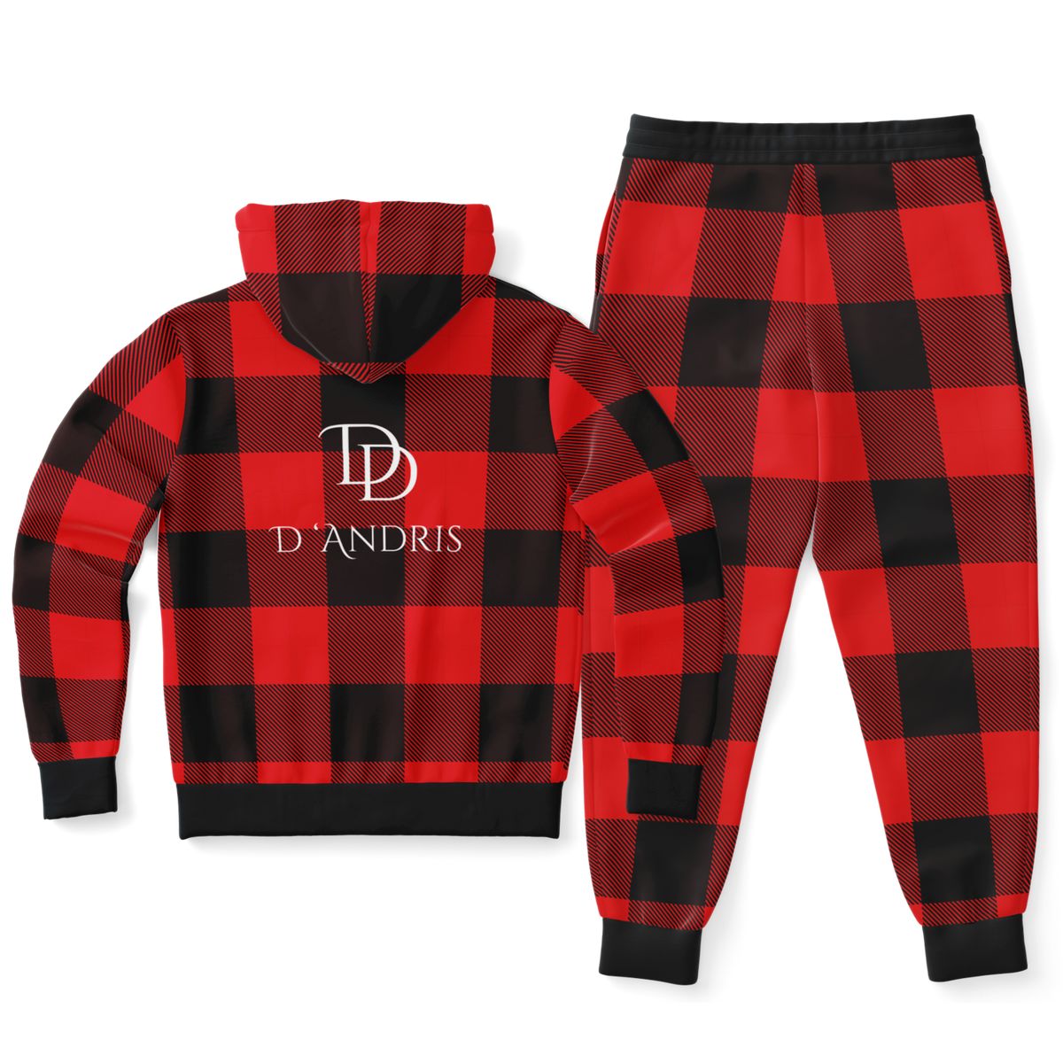 Plaid Ziphoodie & Jogger