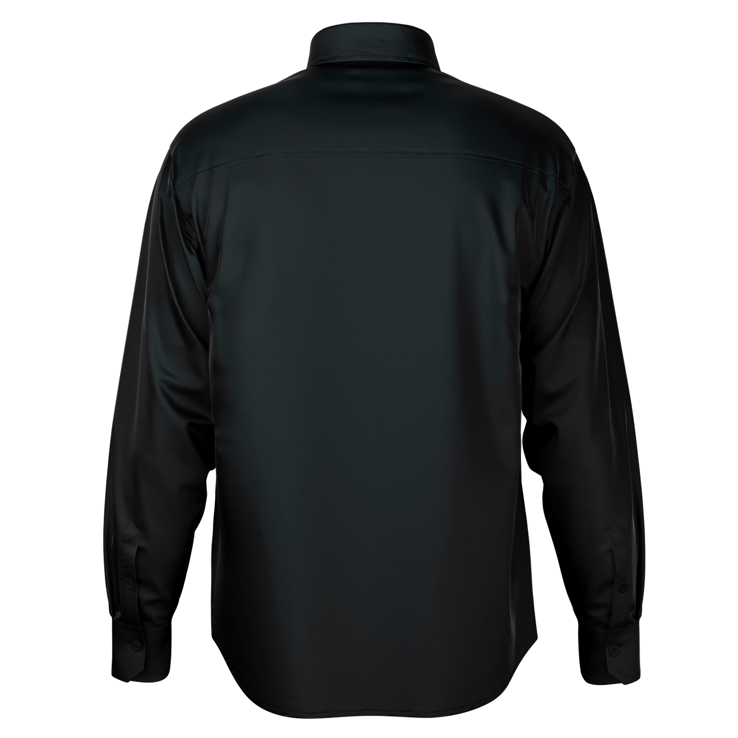 Black Long Sleeve Button Down Shirt