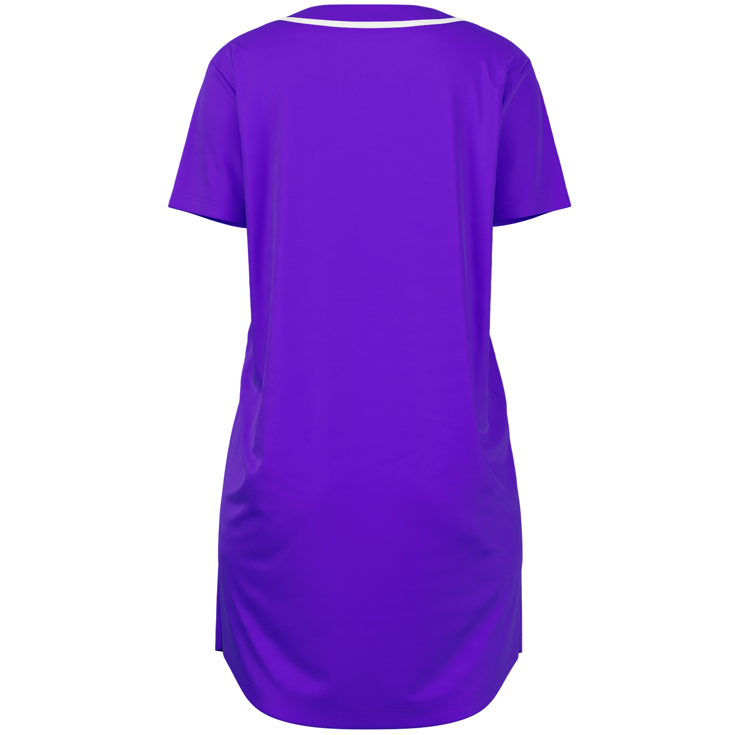 Purple Baseball Jersey Dress