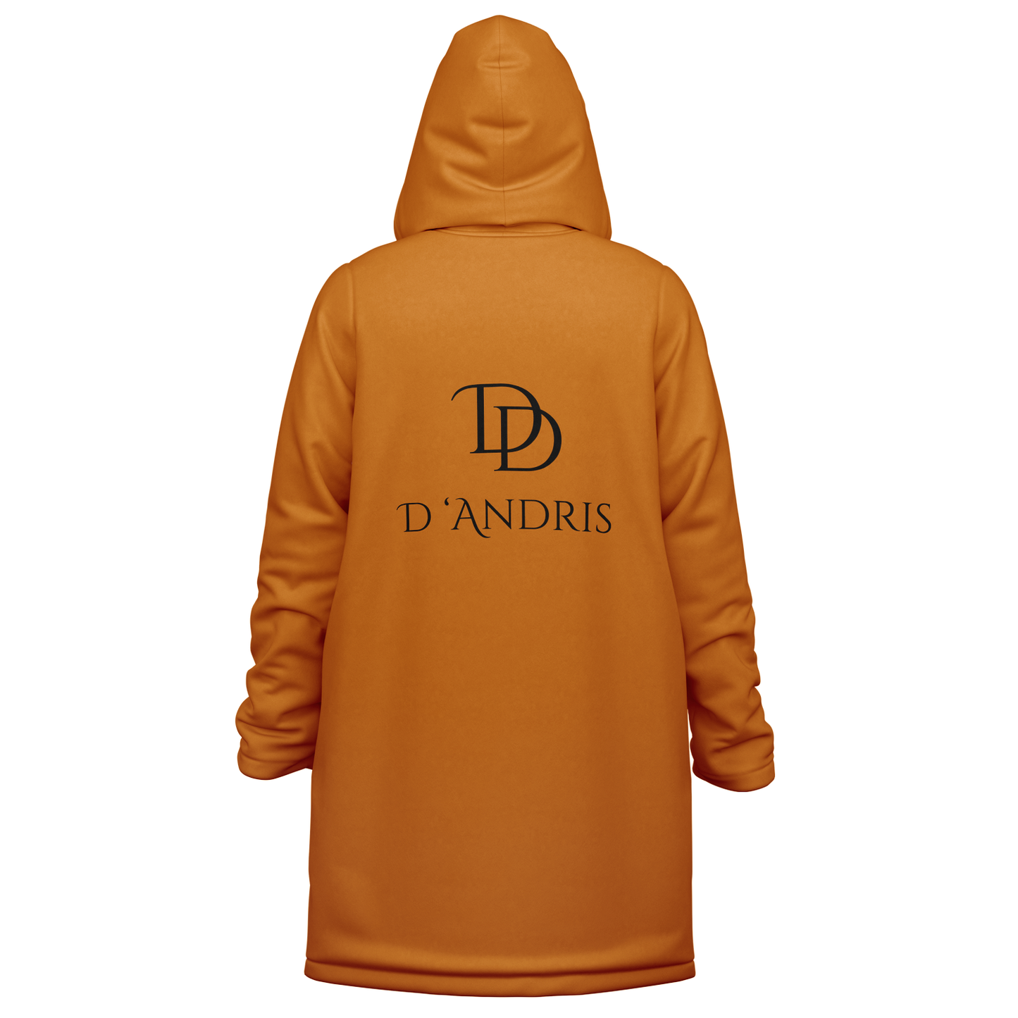Orange Zipper Cloak