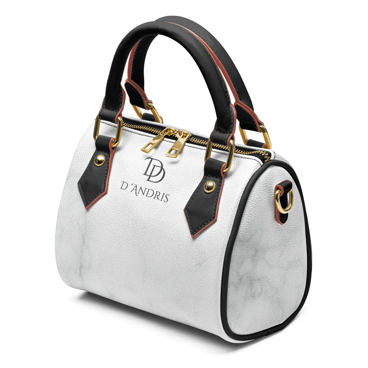White marble Cross-body Handbag