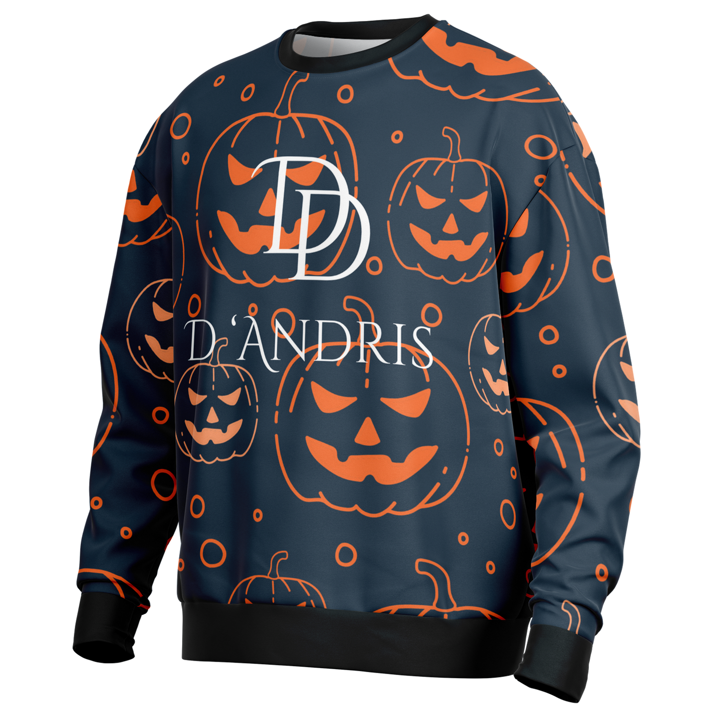 Halloween Jack-O-Lantern Heavyweight Oversized Sweatshirt
