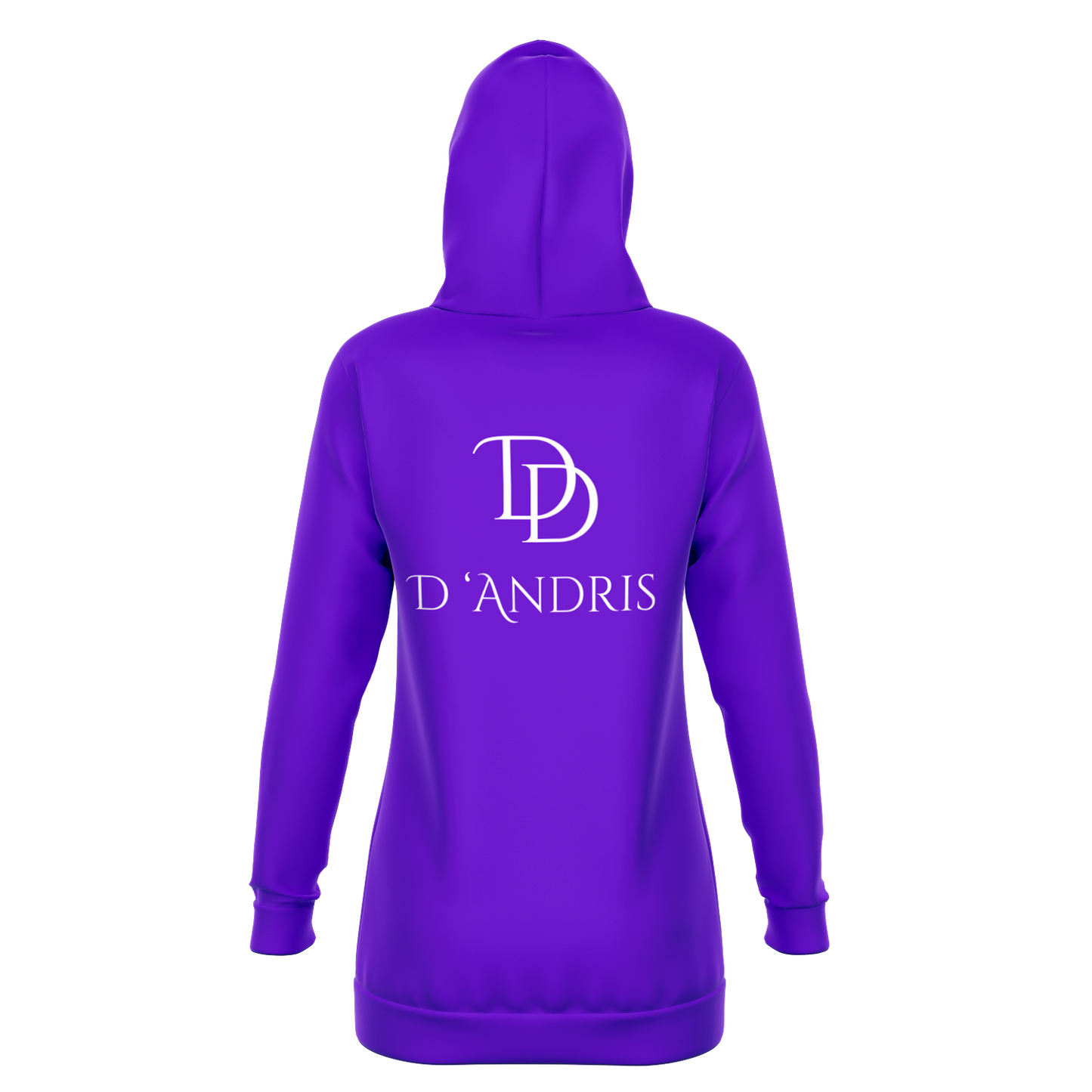 Purple Longline Hoodie