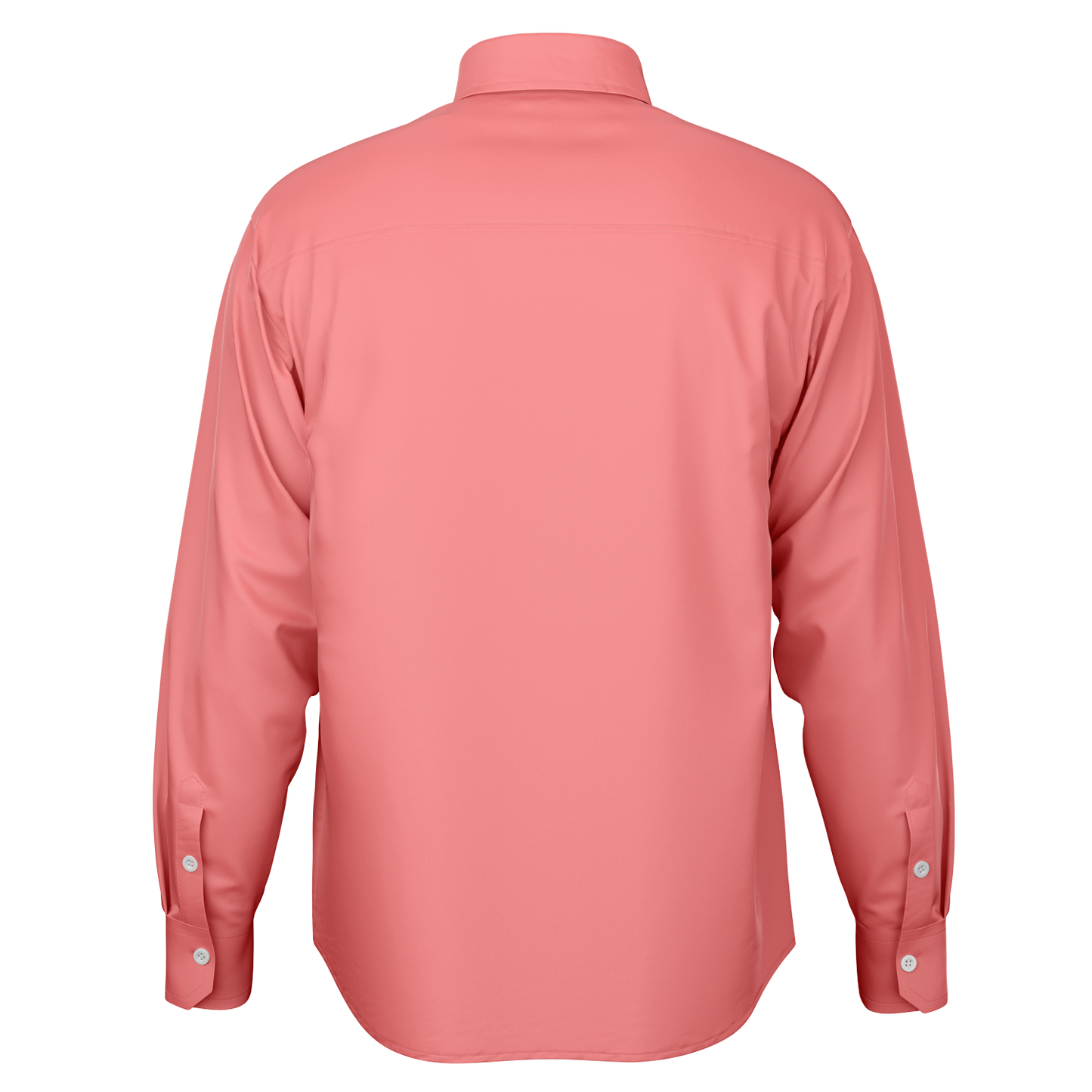 Salmon Long Sleeve Button Down Shirt