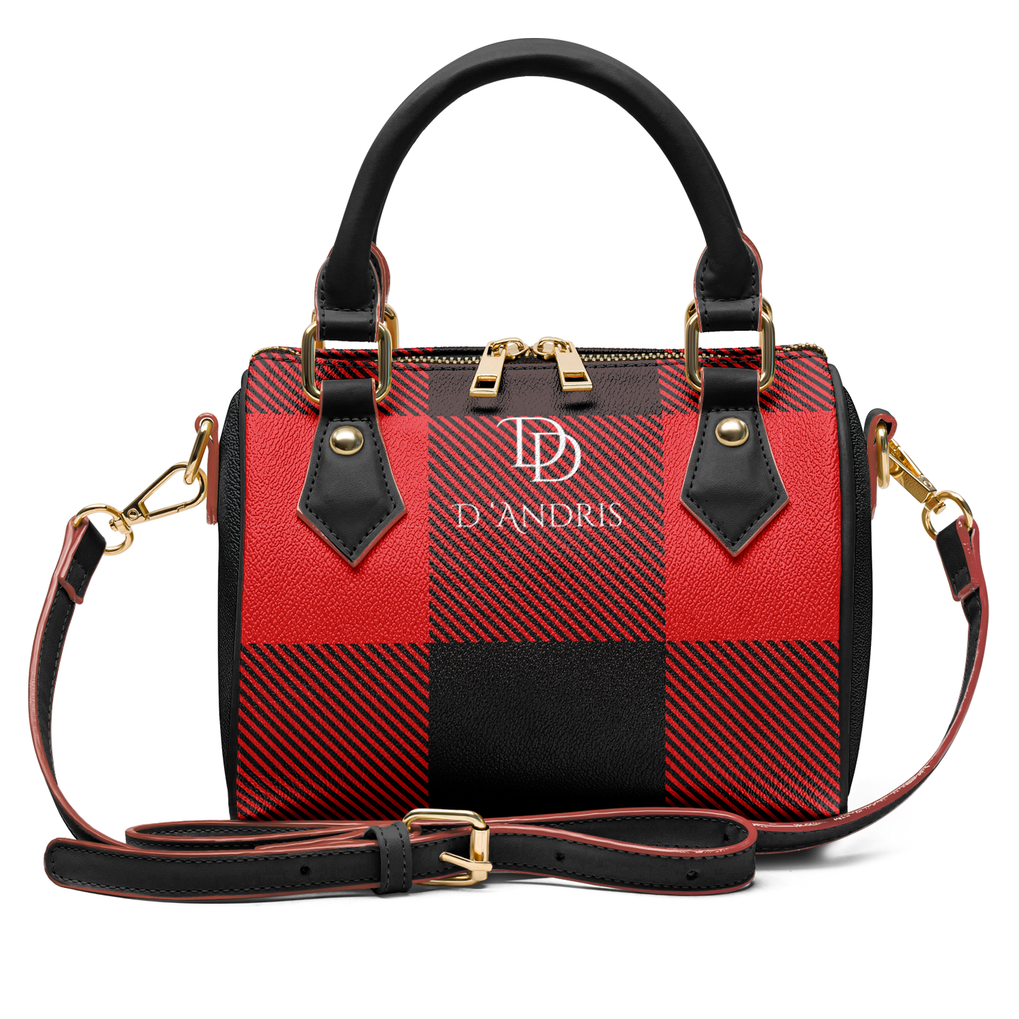 Plaid Cross-body Handbag