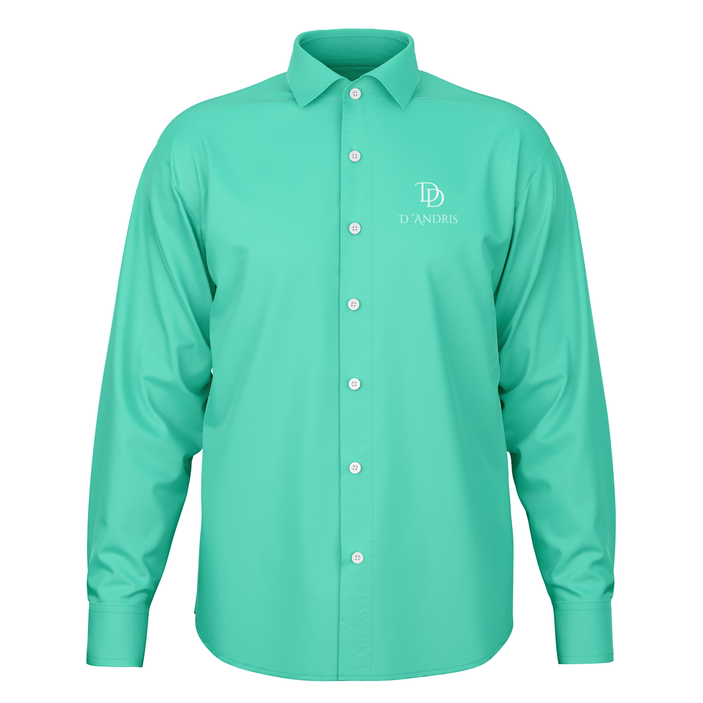 Mint Long Sleeve Button Down Shirt