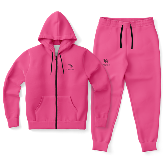 Pink Ziphoodie & Jogger
