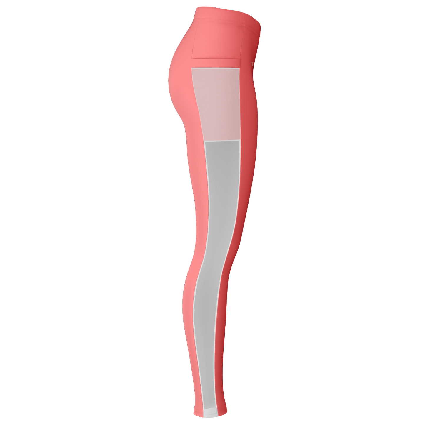 Salmon Mesh Pocket Legging