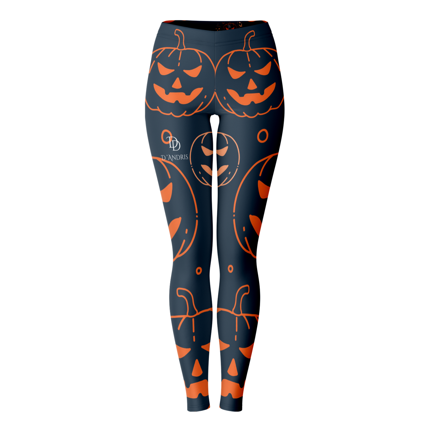 Halloween Jack-O-Lantern Leggings