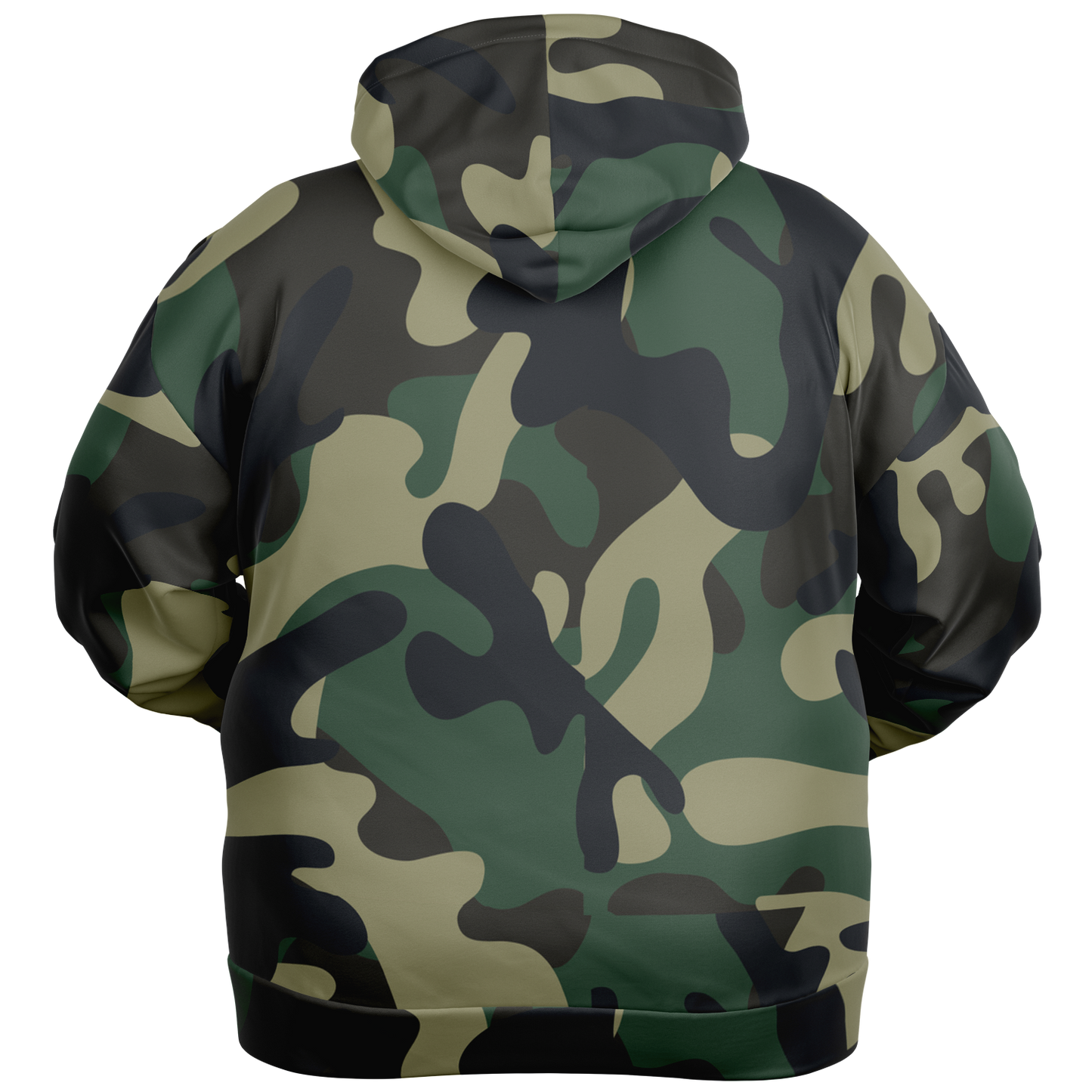 Camo Zip-up Hoodie