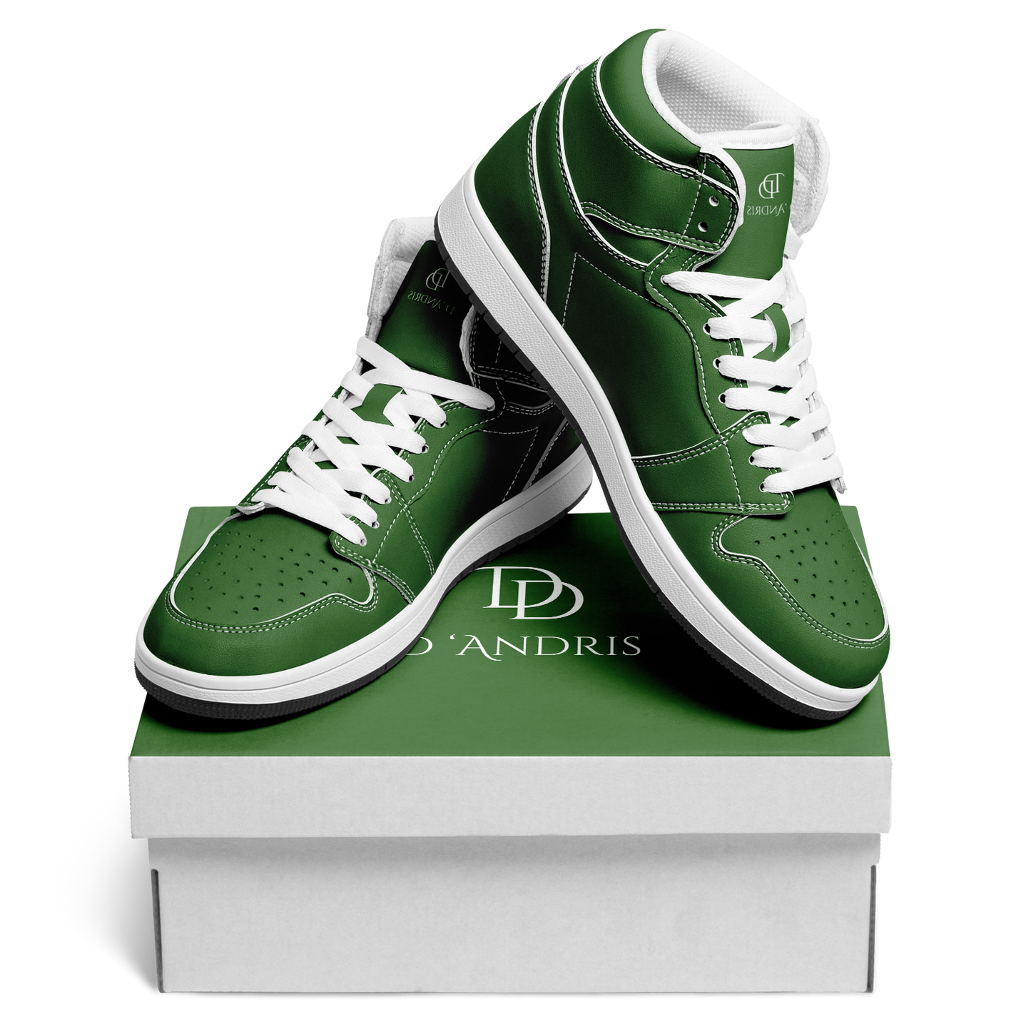 Green High Top Shoes