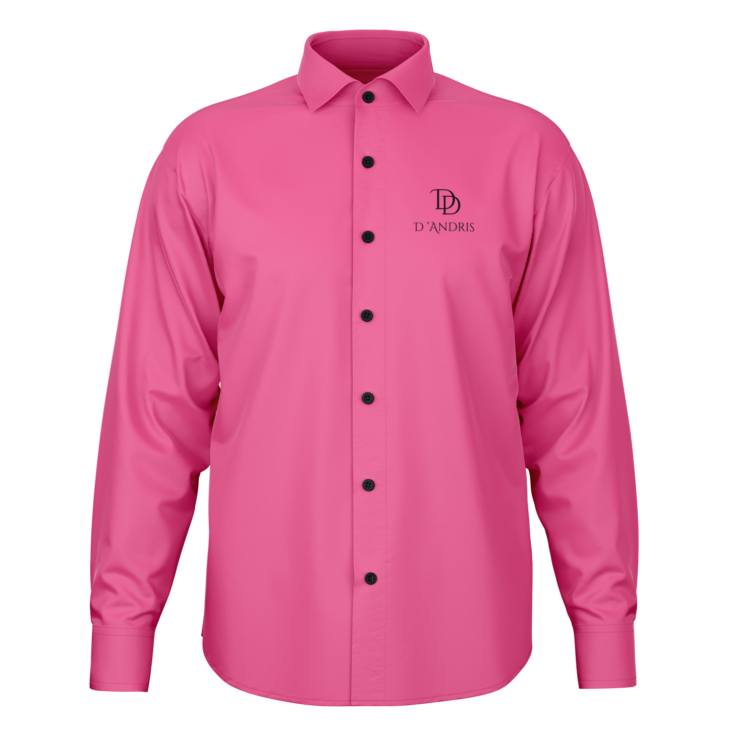 Pink Long Sleeve Button Down Shirt