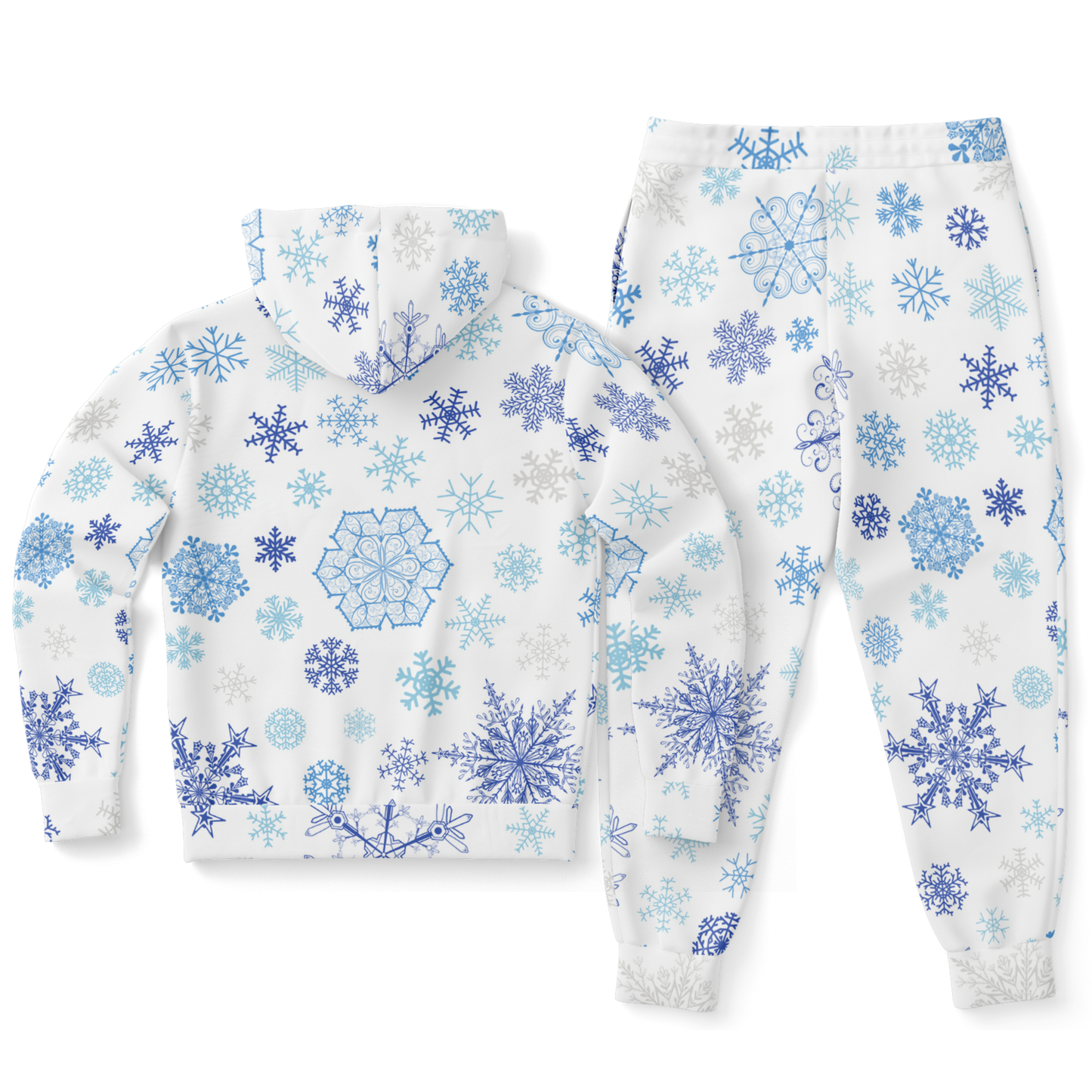 White Snowfall Christmas Hoodie & Jogger