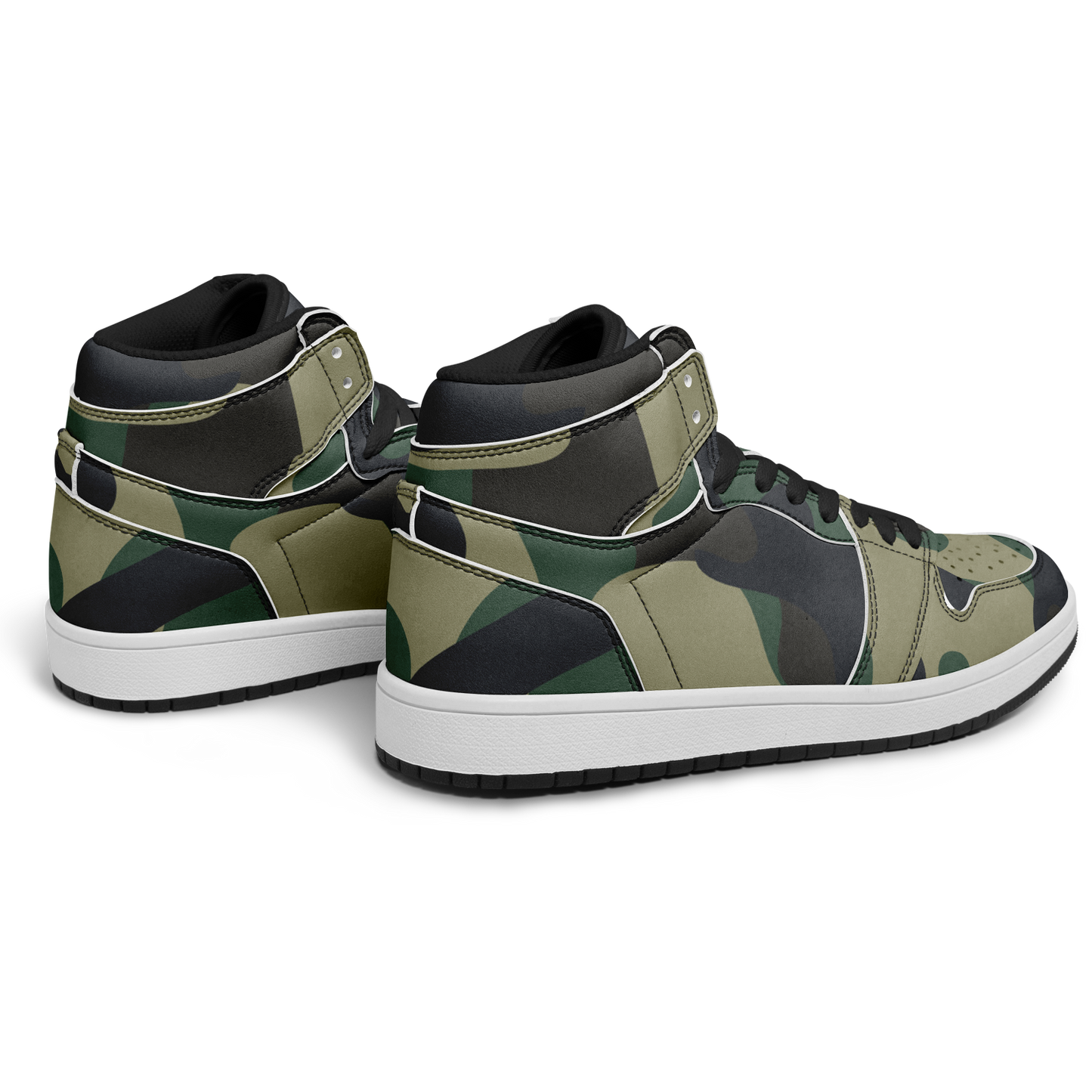 Camo High Top Shoes
