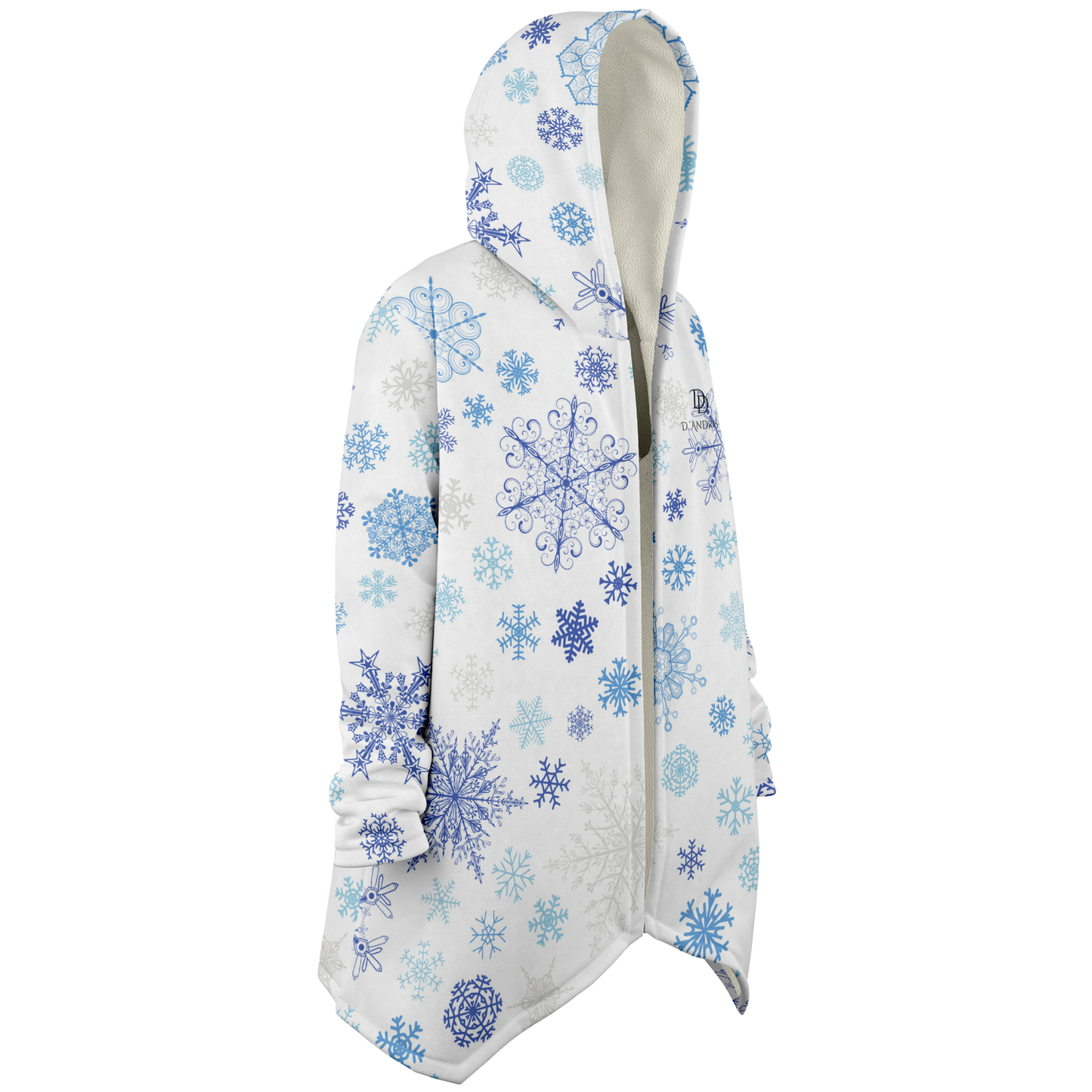 White Snowfall Christmas Cloak