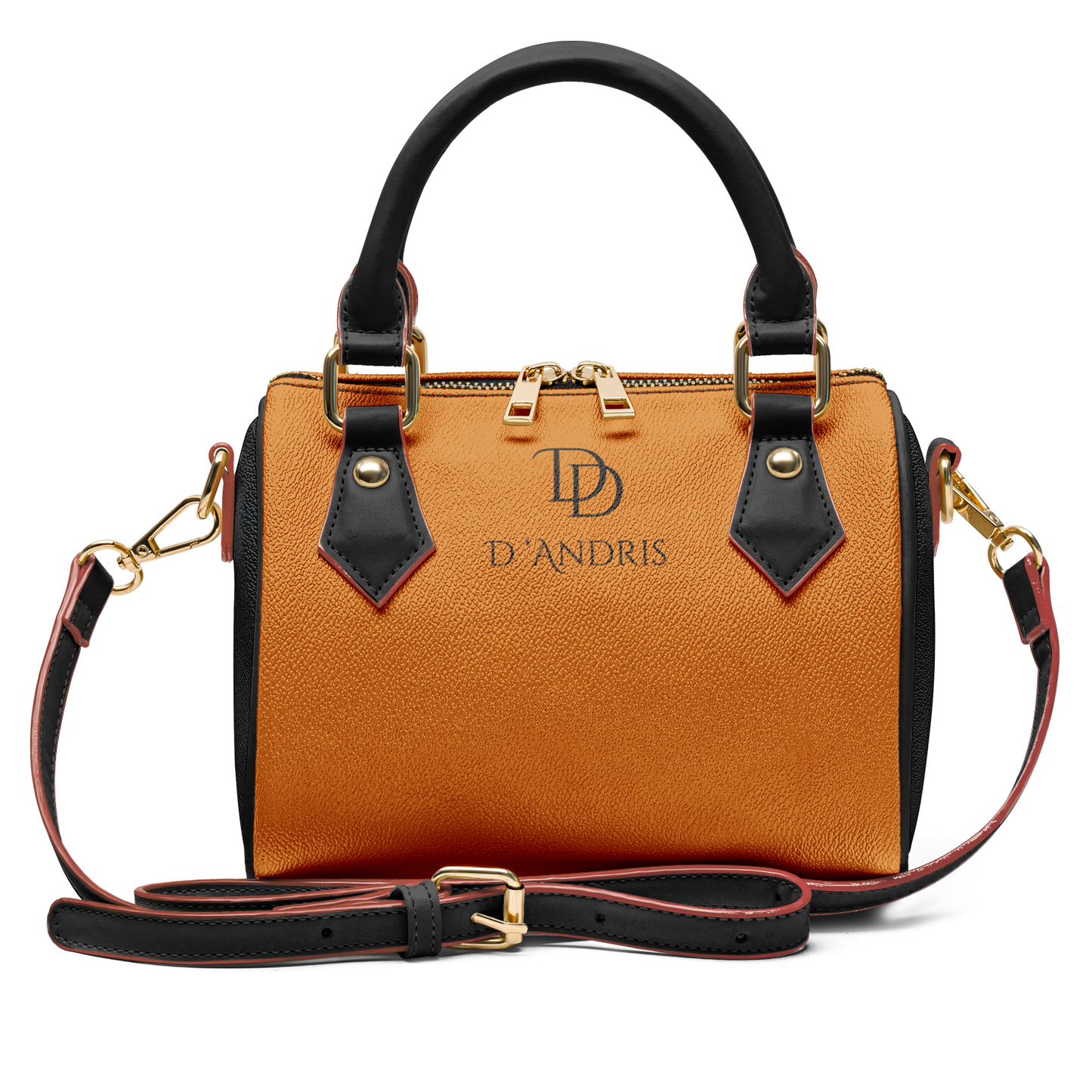 Orange Cross-body Handbag