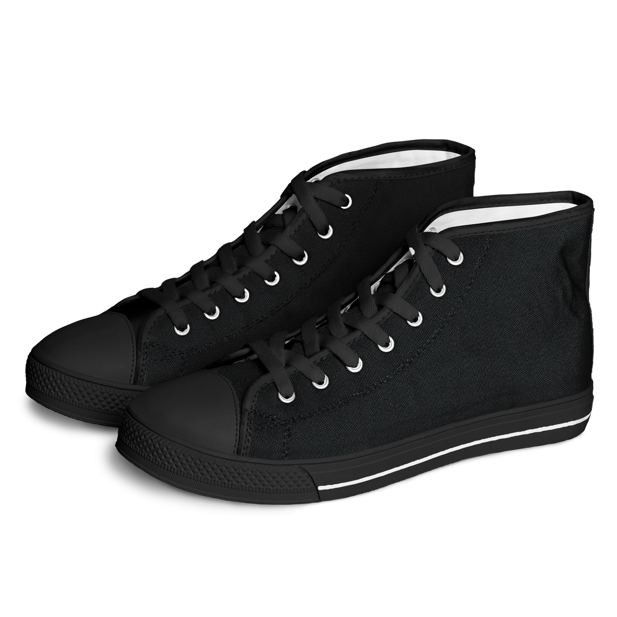 Black High Top Shoes