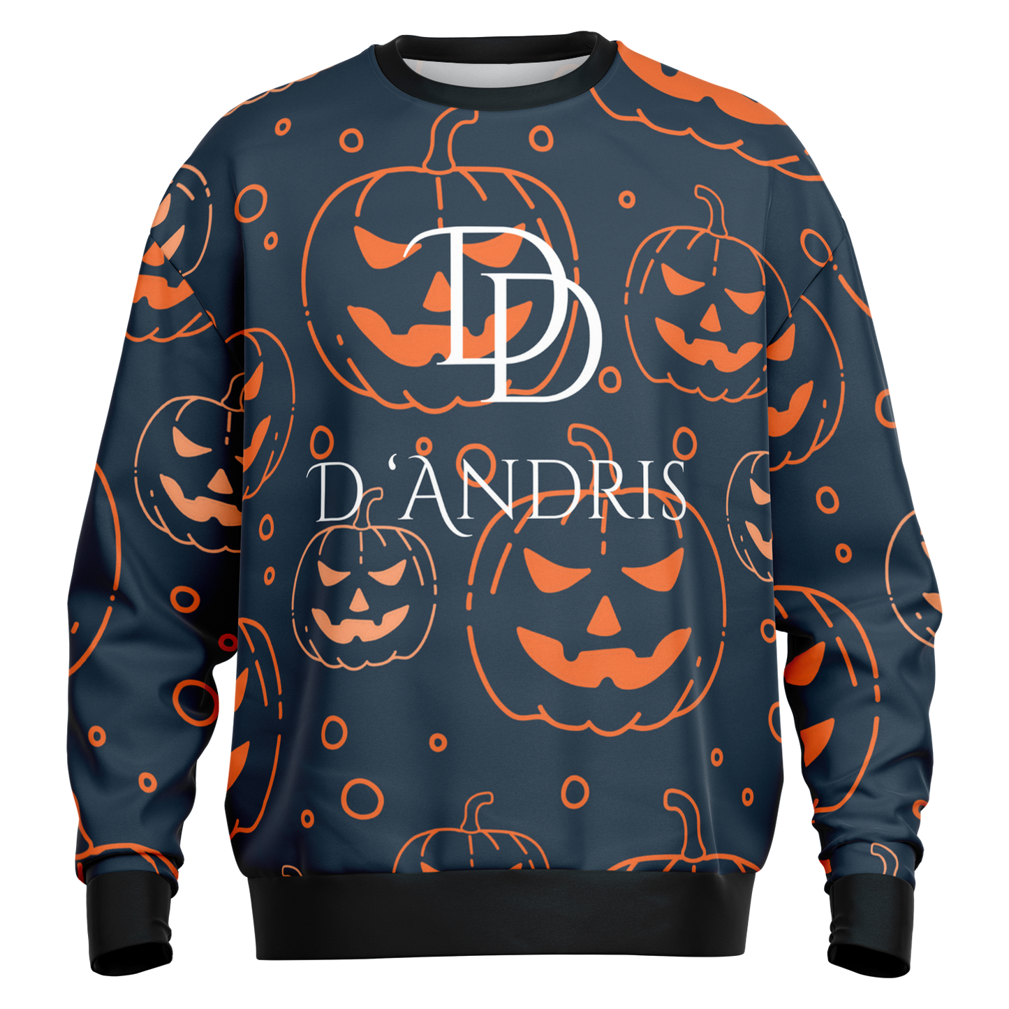 Halloween Jack-O-Lantern Heavyweight Oversized Sweatshirt
