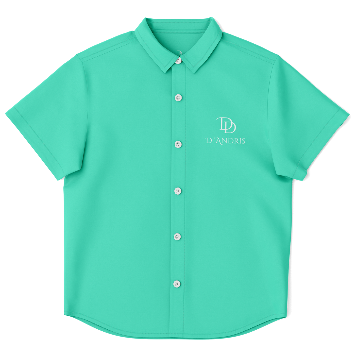 Mint Kids/Youth Short Sleeve Button Down Shirt