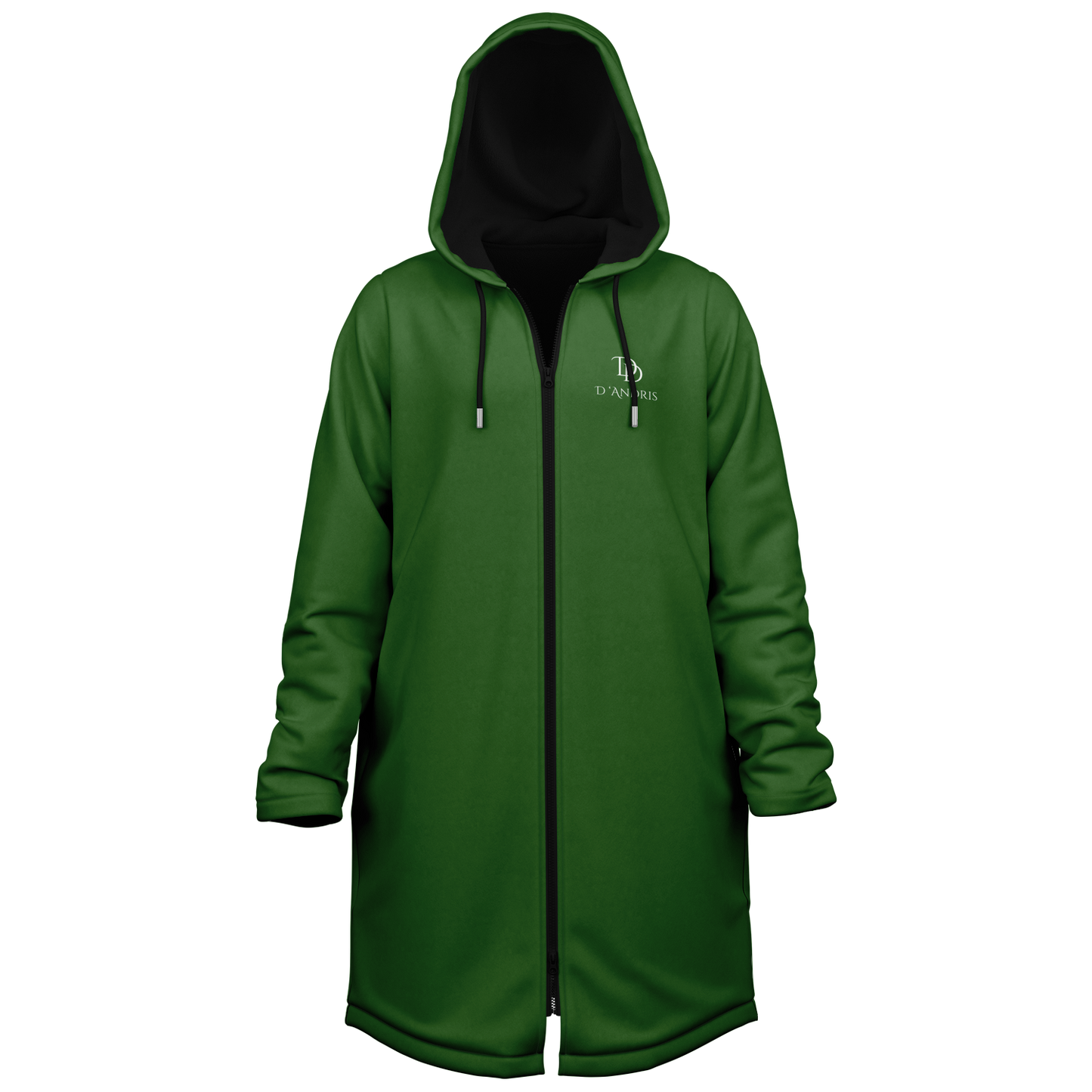 Green Zipper Cloak