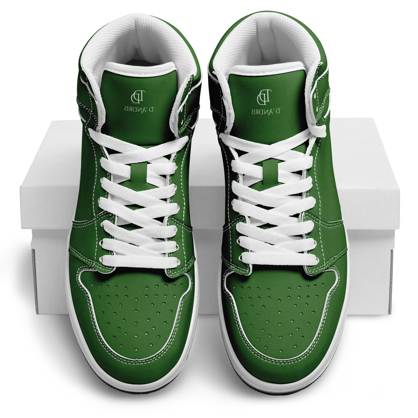 Green High Top Shoes