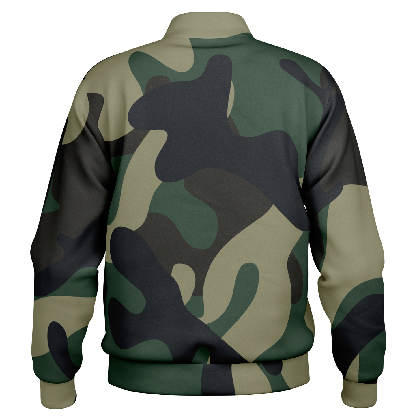 Camo Baseball Jacket