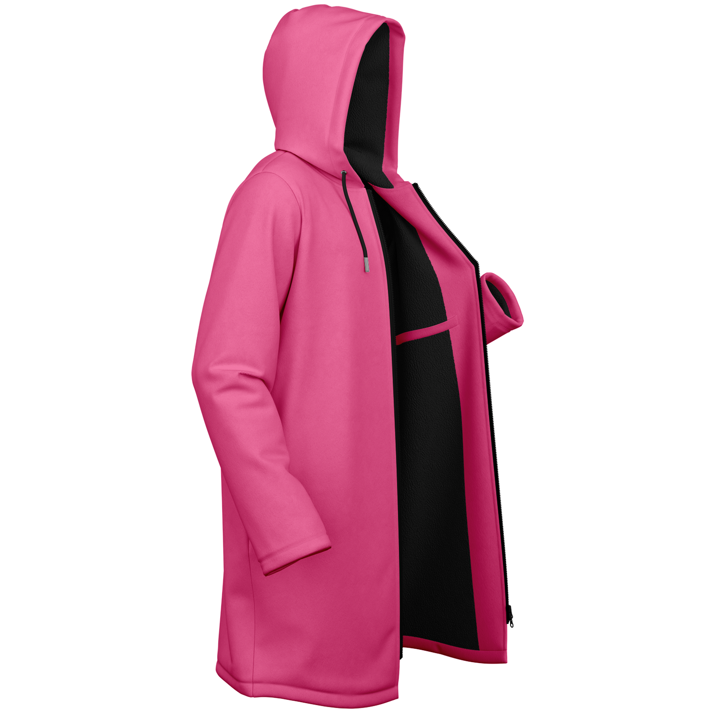 Pink Zipper Cloak