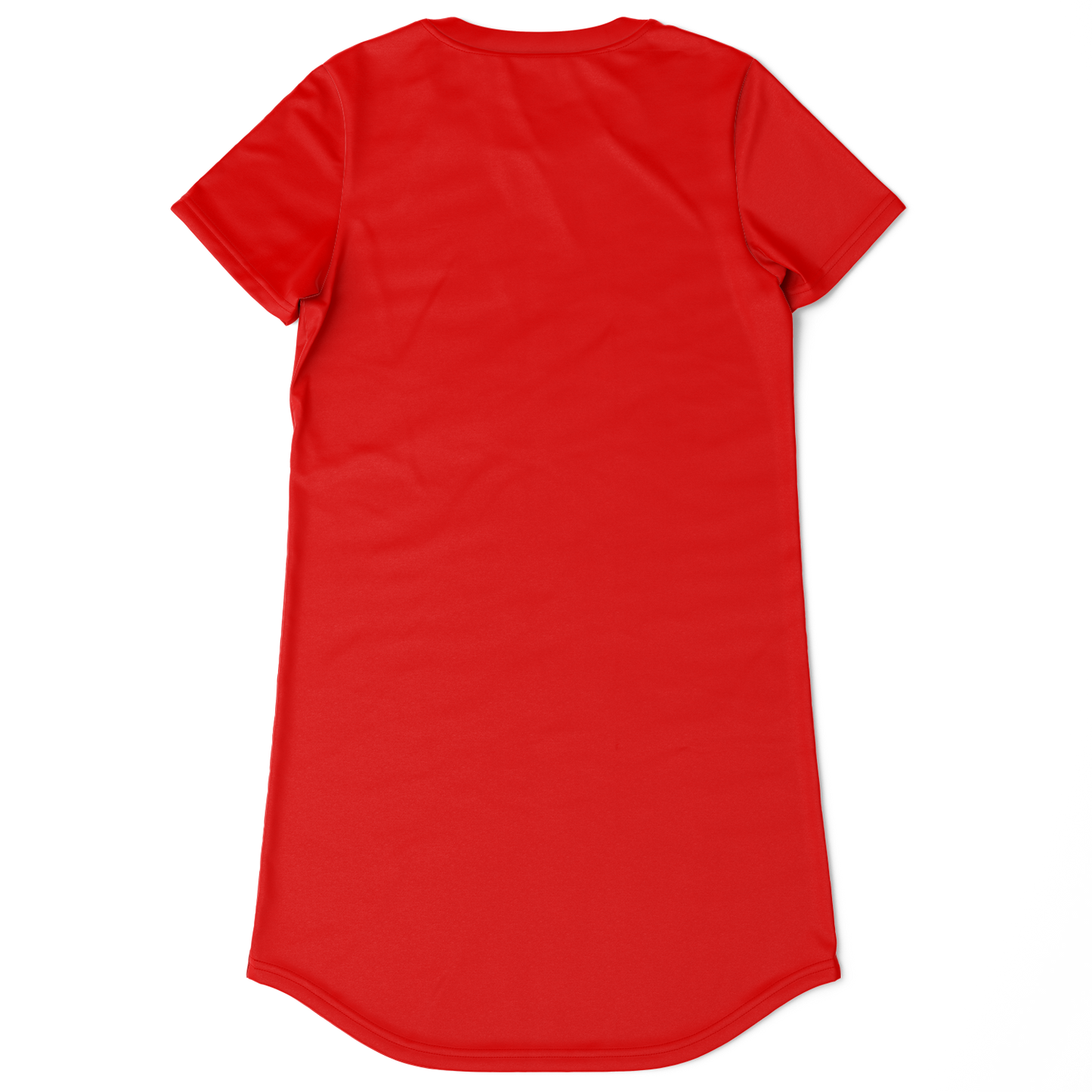 Red T-Shirt Dress