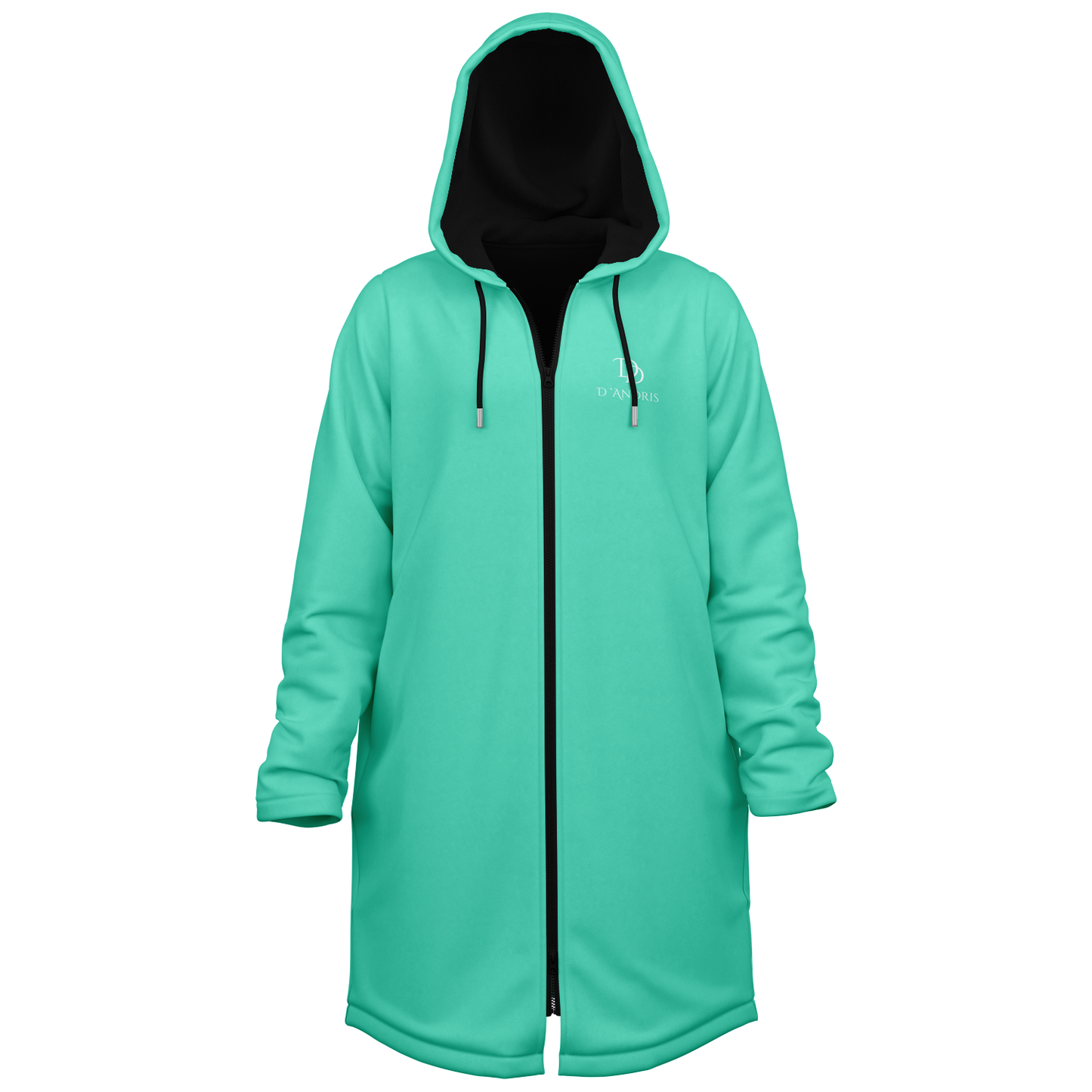 Mint Zipper Cloak