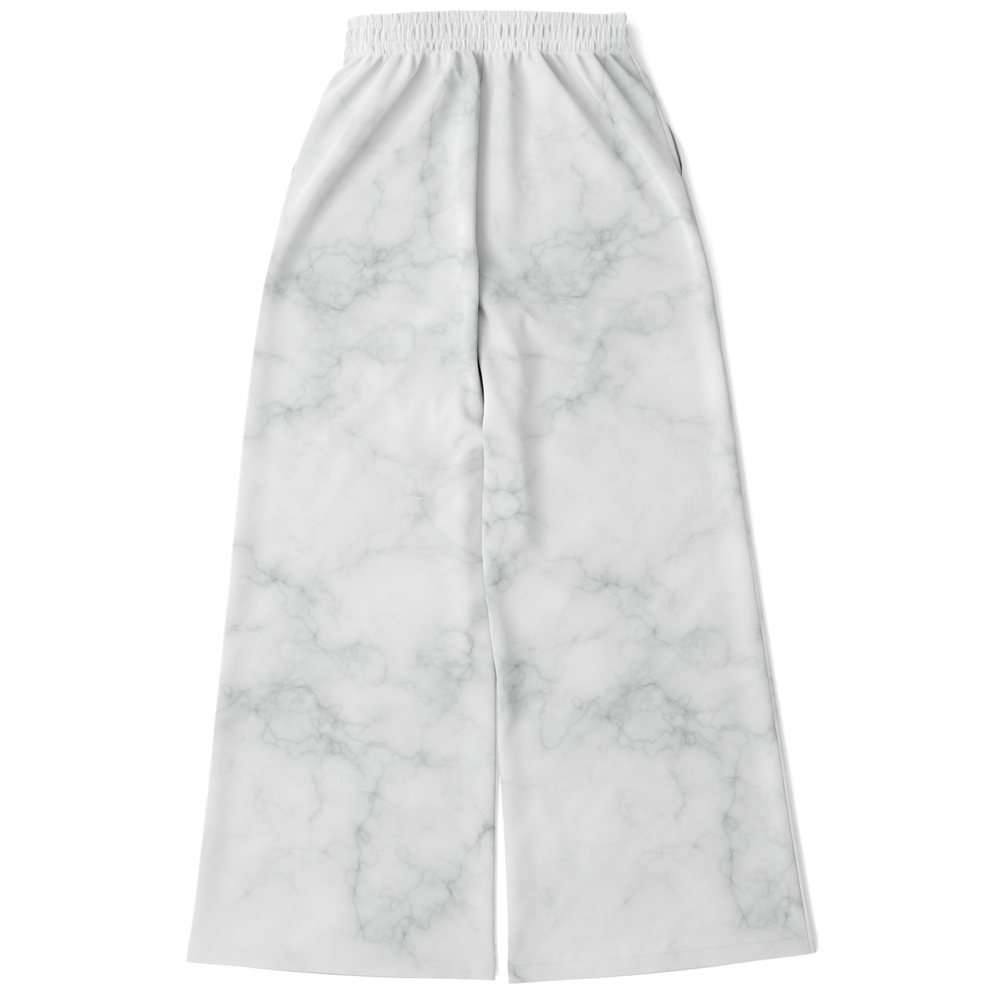 White Marble Flare Jogger